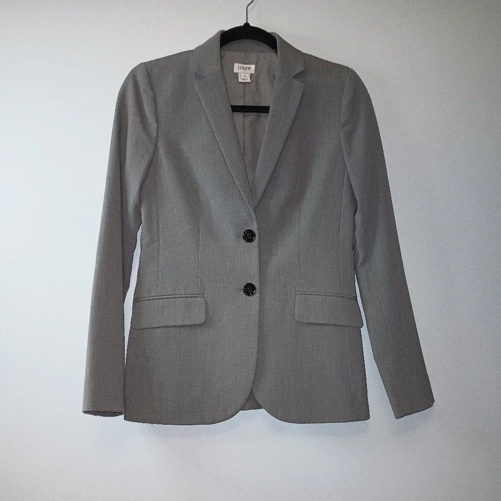 J. Crew Classic Gray Blazer‎ Jacket 00